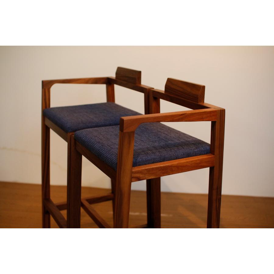 塚本木工所　TK Counter Chair　カウンター　バーチェア　イス　いす　片肘　アーム付き　肘付き　椅子　木製　家具　ビーチ　無垢　国産　おしゃれ |  | 07
