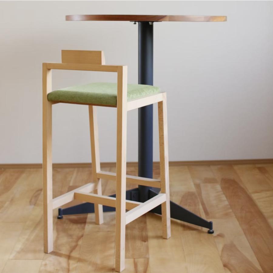 塚本木工所　TK Counter Chair　カウンター　バーチェア　イス　いす　片肘　アーム付き　肘付き　　椅子　木製　家具　ウォールナット　無垢　国産　おしゃれ |  | 02