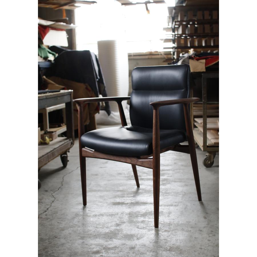 塚本木工所 SWING Chair ダイニングチェア イス いす 椅子 木製 アーム