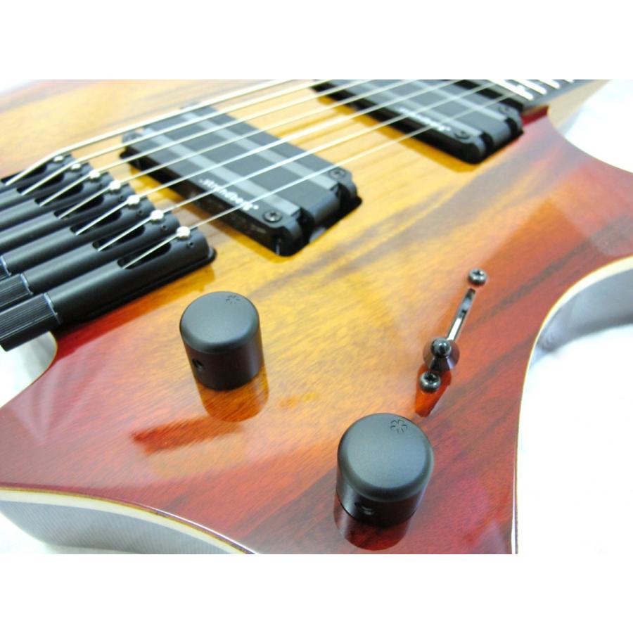 Strandberg Boden J7 STANDARD Tiger Wood Ebony Fingerboard Red