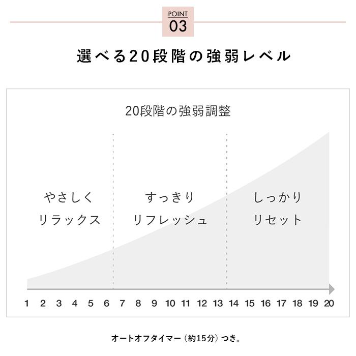 首マッサージ ネックマッサージ EMS 低周波 軽量 ヒーター付き コードレス  肩 首 背中 USB充電 ギフト AiMY エイミー ネックマッサージャー  AIM-023の画像