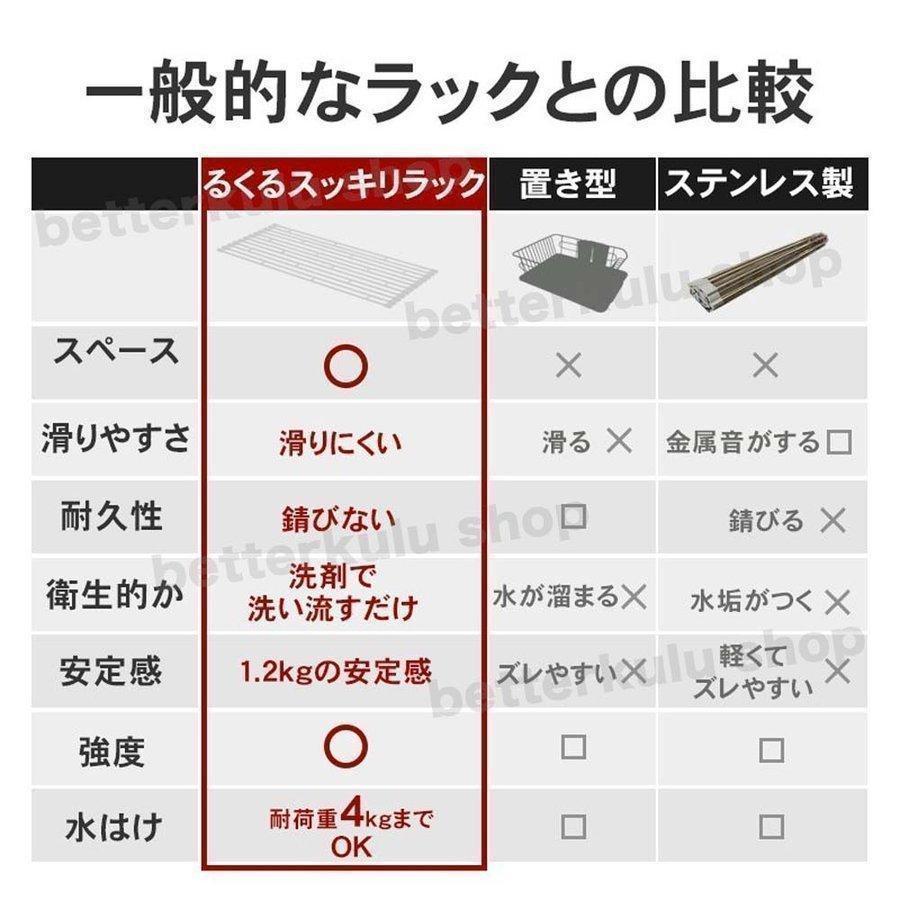 折りたたみ 水切りラック 食器 キッチン シンク上 洗い物 折り畳み くるくる 台所 流し台 シリコン マット 水切りカゴ シリコン水切り 抗菌 水切りかご スリム｜tsukamotostore｜18