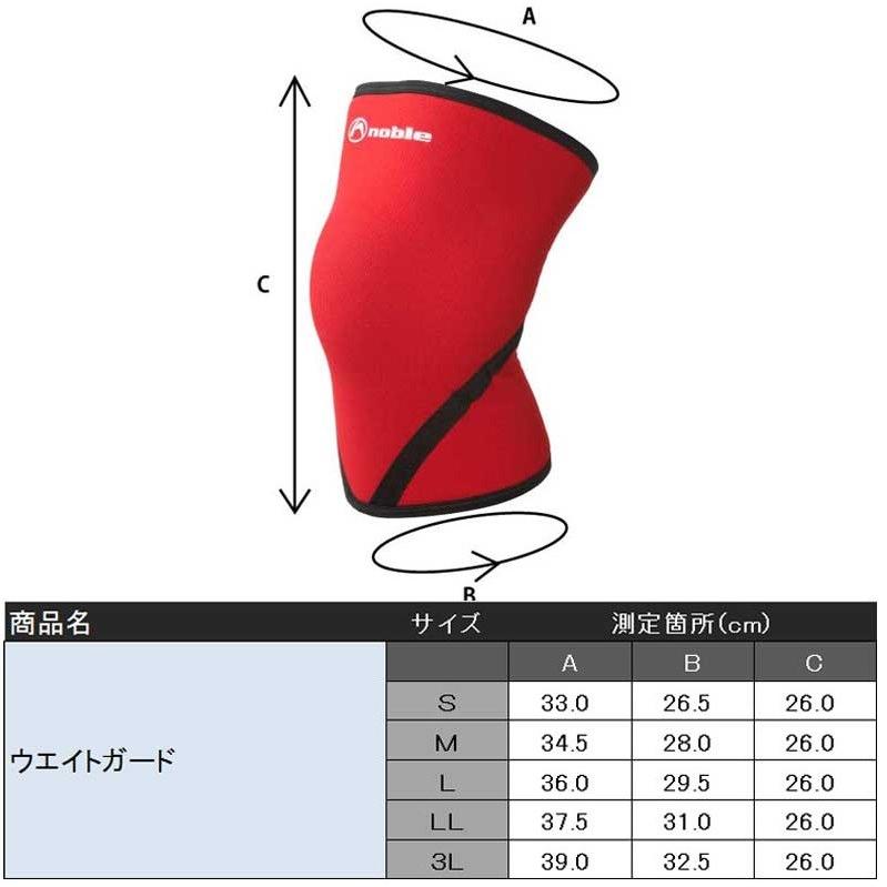 二ーレスキューウエイトガード ニーレスキューウエイトガード【ブラック】 - 皮膚感覚ノーブル