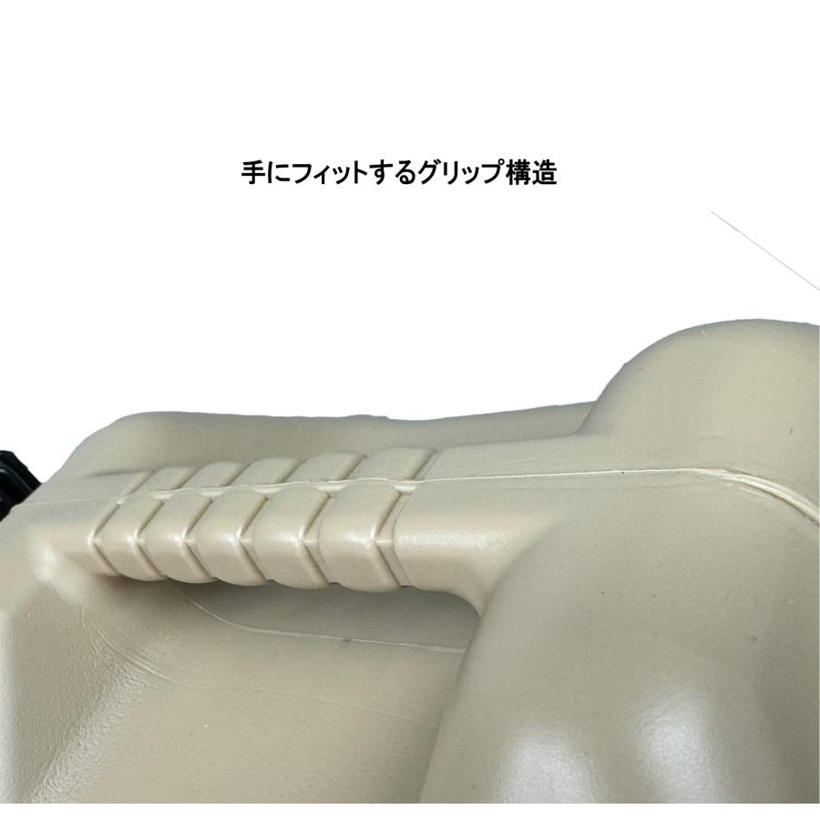 灯油缶 20L ベージュ【日本製】灯油タンク ポリ缶 ポリ容器 灯油用