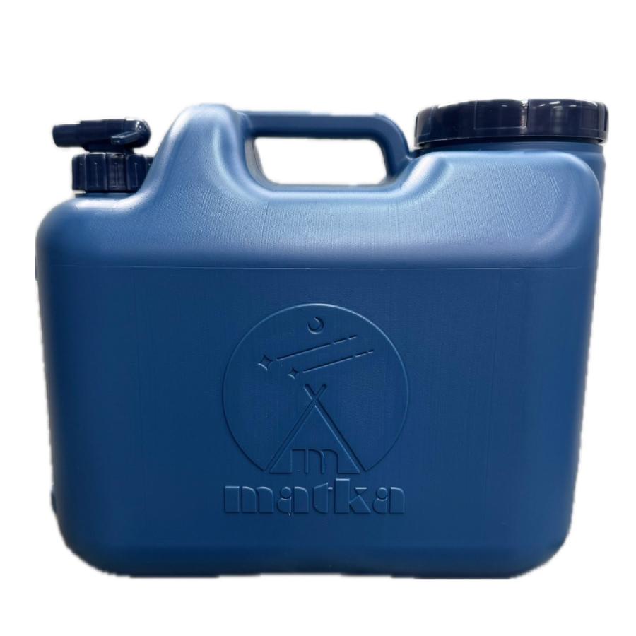 20L ウォータータンク マトカブルー 日本製 エア抜き内蔵 分解型コック