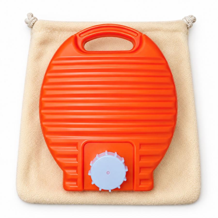 matka(マトカ) yuka 湯たんぽ1.8L（カバー付）スタンド式湯たんぽ 日本