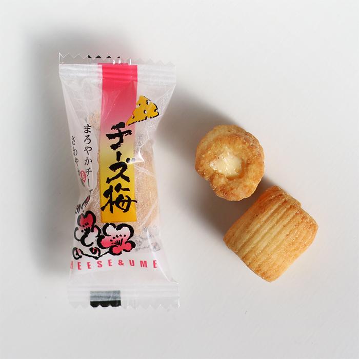 徳用チーズ梅 170g お菓子 おかき あられ おつまみ 業務用 個包装｜tsukigase｜04