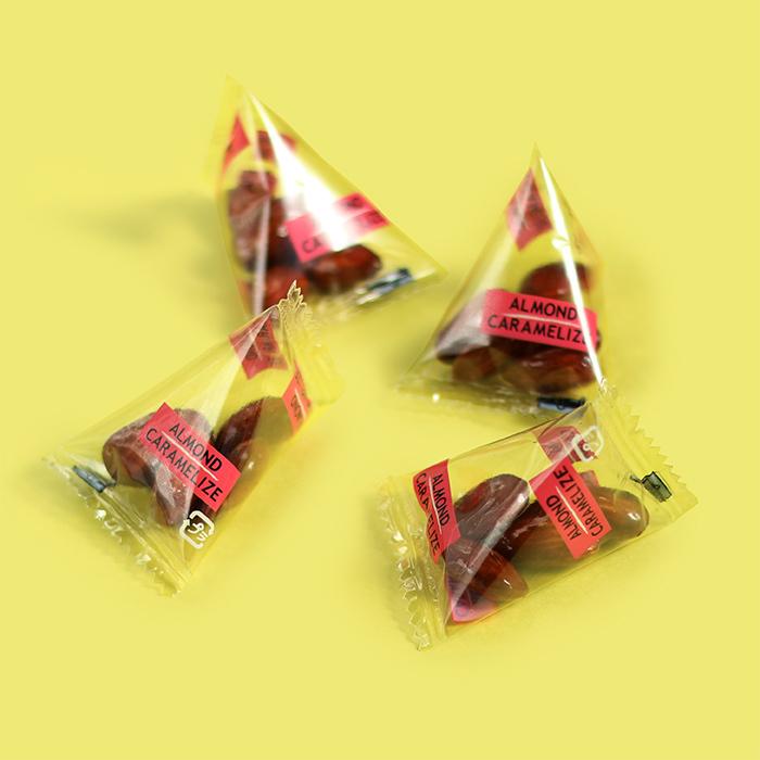 アーモンドカラメリゼ 100g 豆菓子 おつまみ お菓子 個包装|tsukigase|02