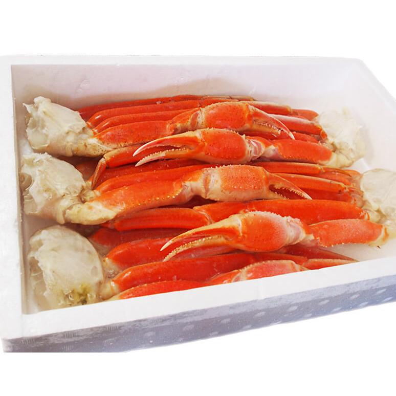 特大ボイルズワイガニ ロシア産・北海道加工 船凍品 5〜6肩 総重量：グロス約2kg（NET1.6kg） ※冷凍 送料無料｜tsukiji-ichiba2｜02