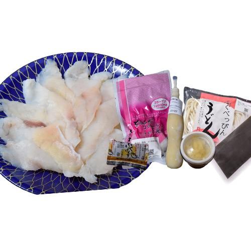 ふぐちり美人鍋セット 2人前 産地直送 ふぐスライス ふぐ皮 ふぐ皮入りうどん 豆乳鍋の素 ポン酢 生姜 昆布 冷凍 同梱不可 送料無料 3z イエノミドットコム 通販 Yahoo ショッピング