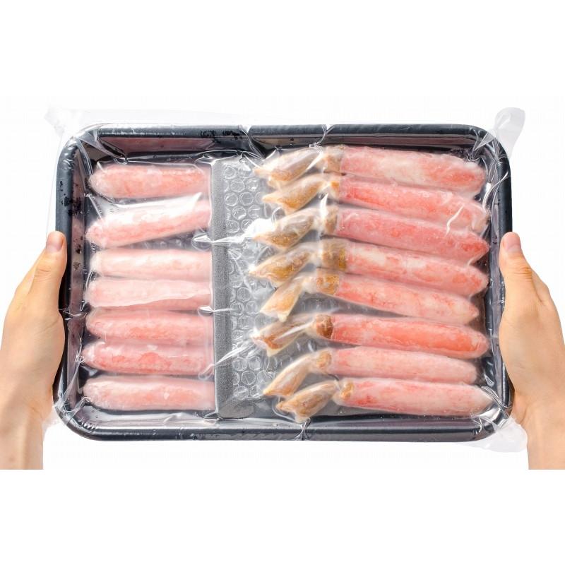 超特大 5L ズワイガニ ポーション かにしゃぶ お刺身用 500g か