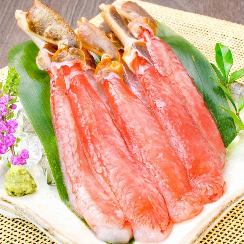 カニ様　専用 超特大 5L ズワイガニ ポーション かにしゃぶ お刺身用 500g か