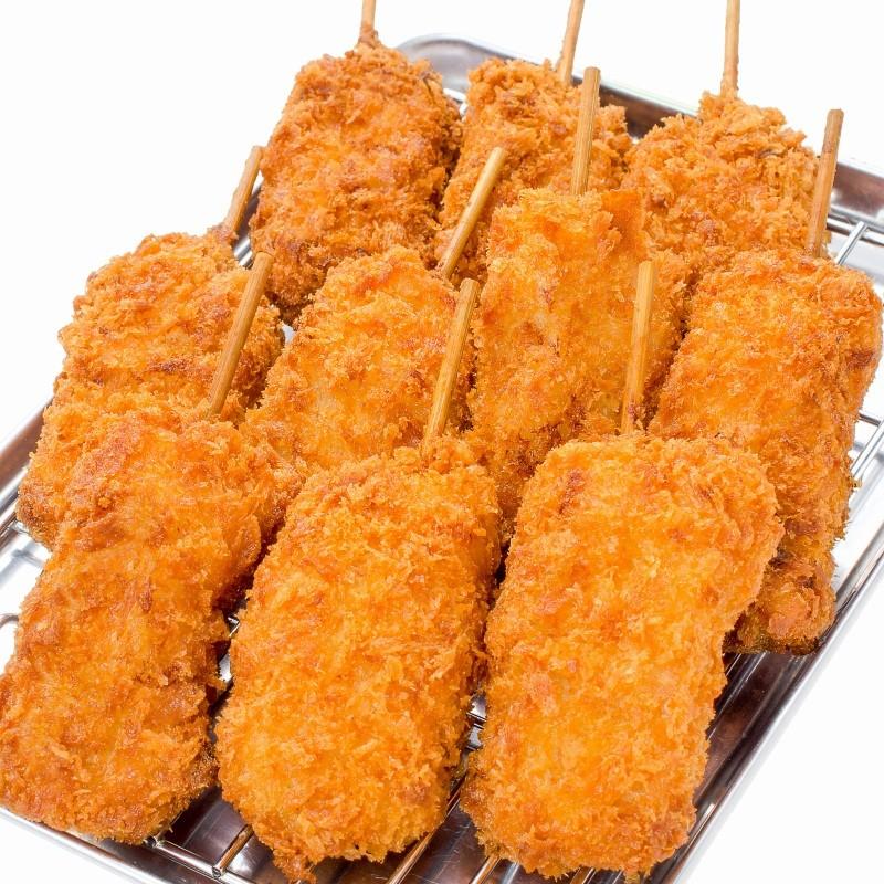 父の日 串カツ 串かつ 串揚げ 豚ロース 10本 300g : うに カニ まぐろなら築地の王様 - 通販 - Yahoo!ショッピング