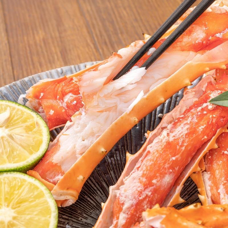 ゴールデンキングクラブ タラバガニにも負けない旨味 イバラガニ 5Lサイズ 冷凍総重量 1kg前後 ×1肩 正規品 ボイル冷凍 足 肩セクション かに カニ 蟹｜tsukiji-ousama｜15