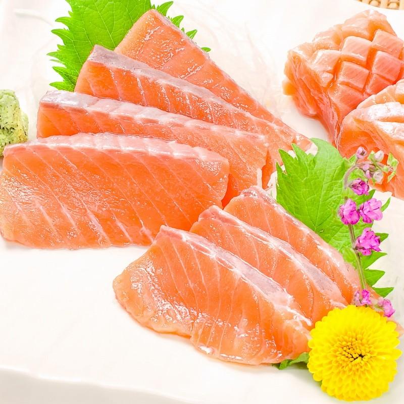 サーモン 鮭 サケ トロサーモン 300g前後 トラウトサーモン とろサーモン 刺身用 Trout Salmon Hara うに カニ まぐろなら築地の王様 通販 Yahoo ショッピング