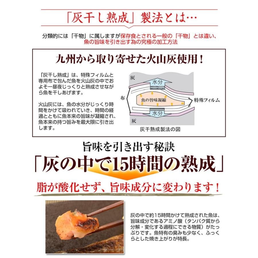 さけ 鮭 干物 日和屋の灰干し熟成「銀さけの灰干し」 2切入り×2袋 冷凍｜tsukijiichiba｜04