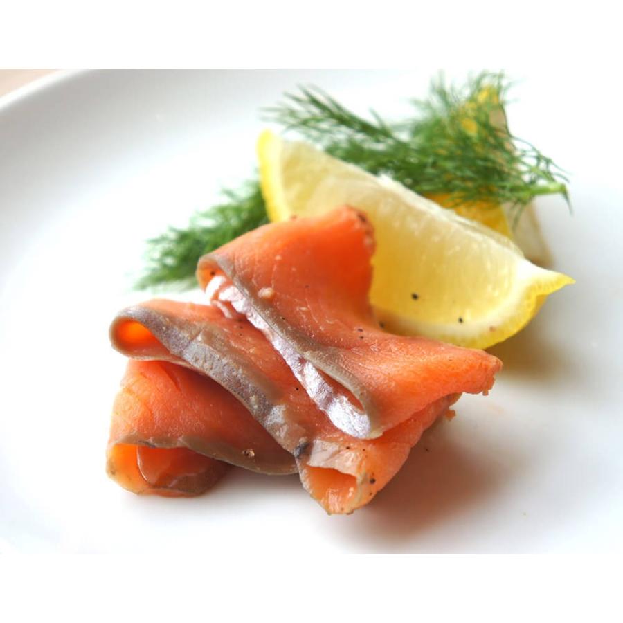 海外銀鮭のスモークサーモン 西京味噌風味 業務用500g ○ ※冷凍 sea 鮭、サーモン