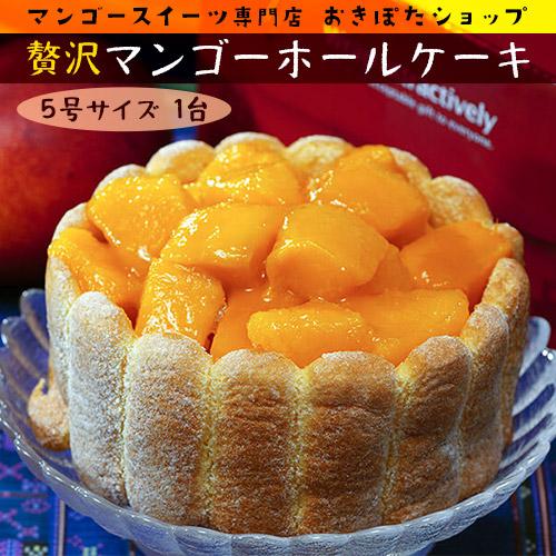 沖縄名護産マンゴー使用 沖縄おきぽたショップ 贅沢マンゴーホール