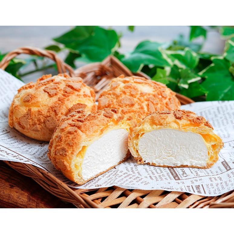 北海道 富良野メロンパンシュー 5パック 計10個 （1P 2個入り） ※冷凍