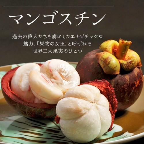 『生マンゴスチン』 タイ産 Mサイズ 4玉×3パック 計12玉 約900g ※冷蔵 送料無料｜tsukijiichiba