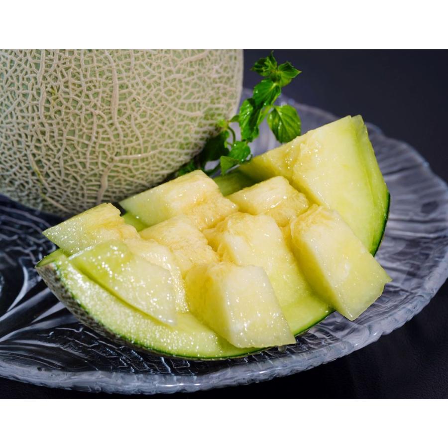 茨城県産 マスクメロン アールス種 化粧箱入り 超大玉　約2kg&times;2玉 ※常温　送料無料