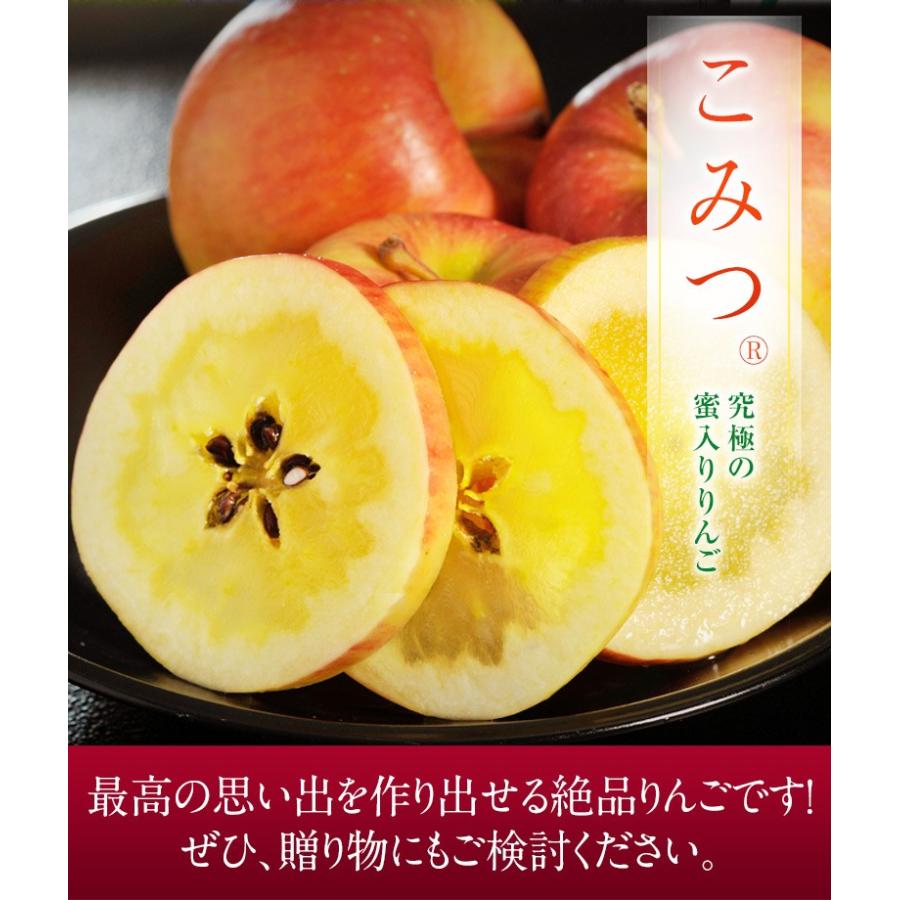 【カード又は代引き限定】特選品  『こみつ』 蜜入り りんご 青森県石川地区産 約2kg (6〜12玉)  ※常温 送料無料 リンゴ 林檎 こうとく｜tsukijiichiba｜13