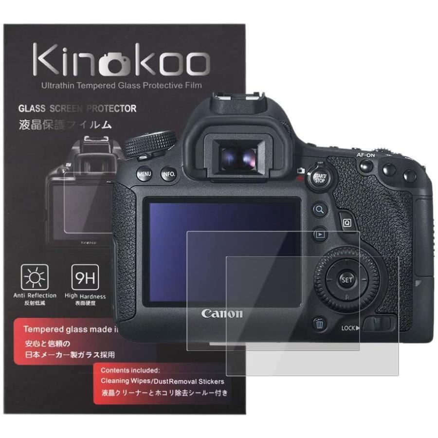 kinokoo 液晶保護フィルム CANONデジタルカメラ EOS 6D専用 硬度9H 高透過率 耐指紋 気泡無し 強化ガラス 厚さ0.3m  :20210214011833-01642:つきのわ堂 - 通販 - Yahoo!ショッピング