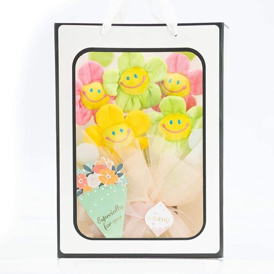 公式の スマイル フラワー ぬいぐるみ ブーケ 韓国雑貨 プレゼント ギフト 特価在庫限り ハンドメイド Rspg Spectrum Eu