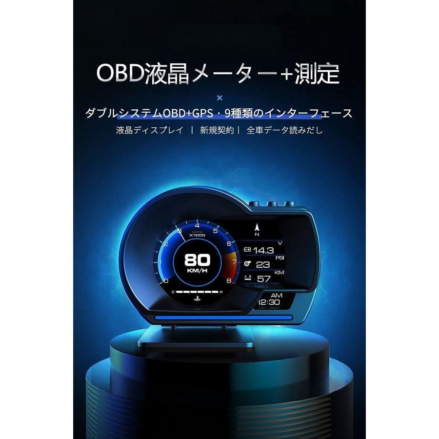 再再販 Hitbox車用スピードメーター 車hudヘッドアップディスプレイobdii Gpsデュアルシステムデジタル車hudディスプレイ 車速計 速 公式店舗 Zoetalentsolutions Com