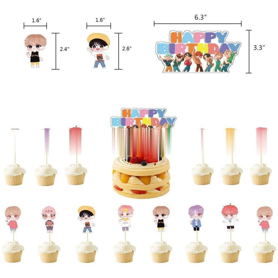 Bts 誕生日 飾り付け パーティー セット アイドル 韓国 ビーティーエス 防弾少年団 面白い 4 可愛い キャラクター 女の子 男の子 つきのわ堂 通販 Yahoo ショッピング
