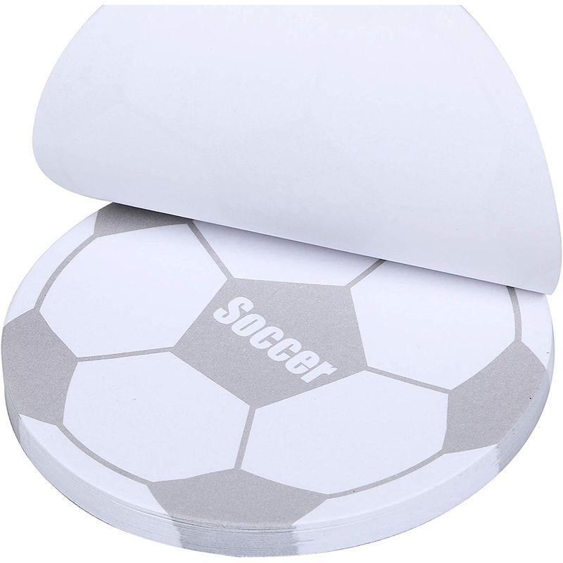付箋 メモ サッカーボール型 白 灰色 グラシアス 文房具 つきのわ堂 通販 Yahoo ショッピング