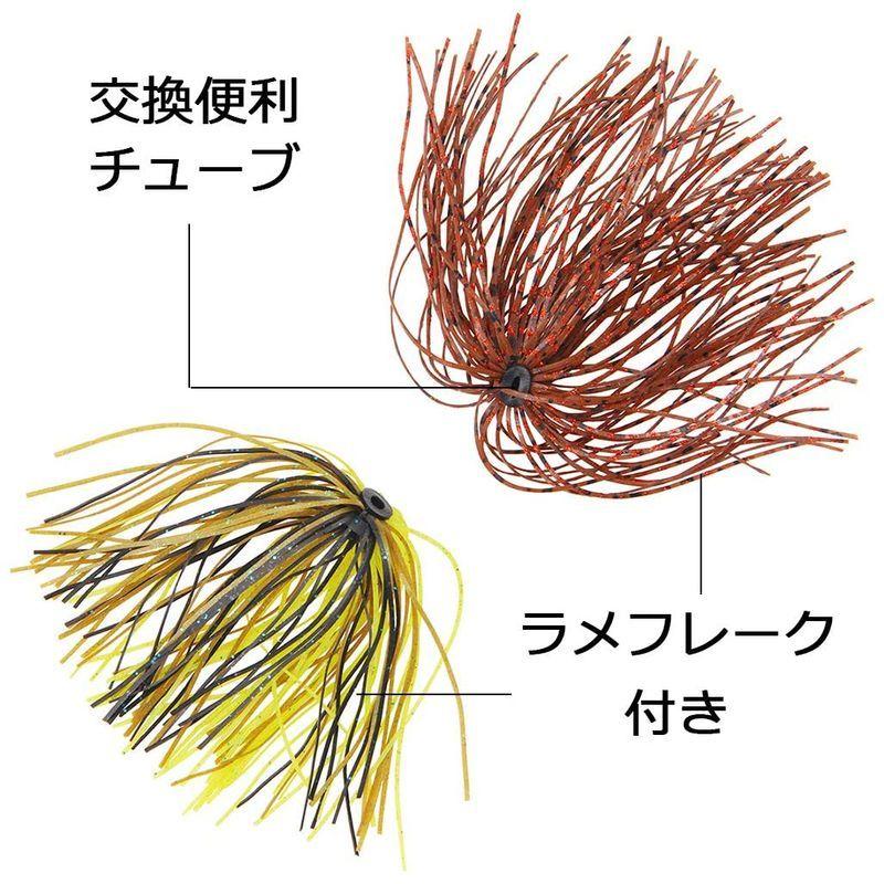 ラバージグ ルアー シリコン ラバースカート 交換便利 自作ルアー チニング バスフィッシング バス釣りルアー 10束 16束セット 6色 028 つきのわ堂 通販 Yahoo ショッピング