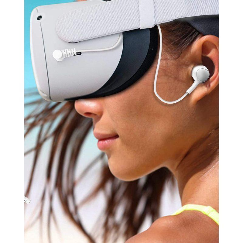 種類豊富な品揃え Amavasion VR ゲーム用イヤホン Oculus Quest 2用 (3D 360度サウンド) カスタム長さケーブル -  Quest その他おもちゃ - www.we-job.com