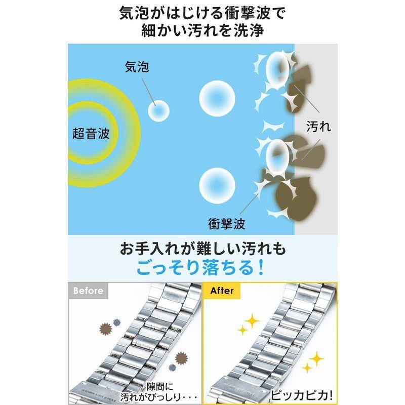 送料無料 サンワダイレクト 超音波洗浄機 メガネ プラモデル 入れ歯 2 5l ヒーター機能付きで洗浄力アップ 0 Cd068 Roadmapforth Org