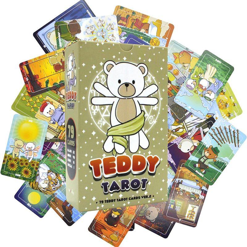 テディタロットバージョン2 タロット かわいい タロットカード 初心者12x7cm Pesena つきのわ堂 通販 Yahoo ショッピング