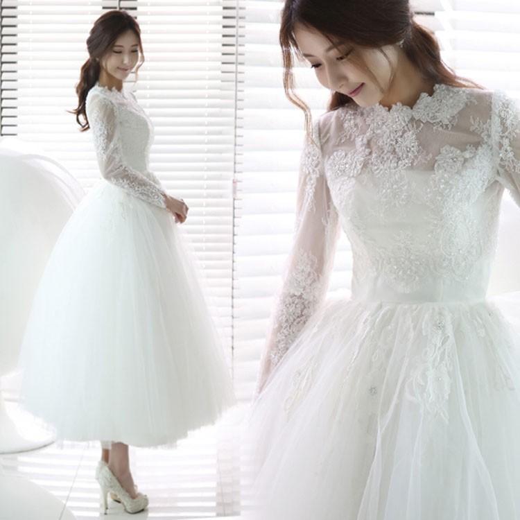 スペシャルset価格 ウェディングドレス Aライン 長袖 ブライダル 花嫁 ロングドレス 結婚式 白ワンピース 刺繍 レース 豪華 楽天市場 Skylanceronline Com