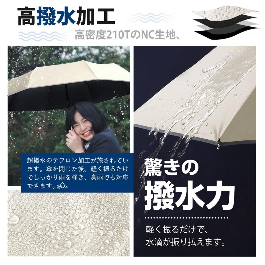 MOTIFUN 折りたたみ傘 ワンタッチ 自動開閉 大きいサイズ 210T MOTIFUN 折りたたみ傘 ワンタッチ 自動開閉 大きいサイズ 210T