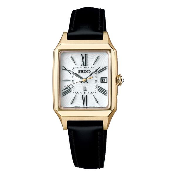 ☆★セイコー ルキア電波ソーラー トノー型 シアカラー レディース 国内正規品 SSQW057☆★