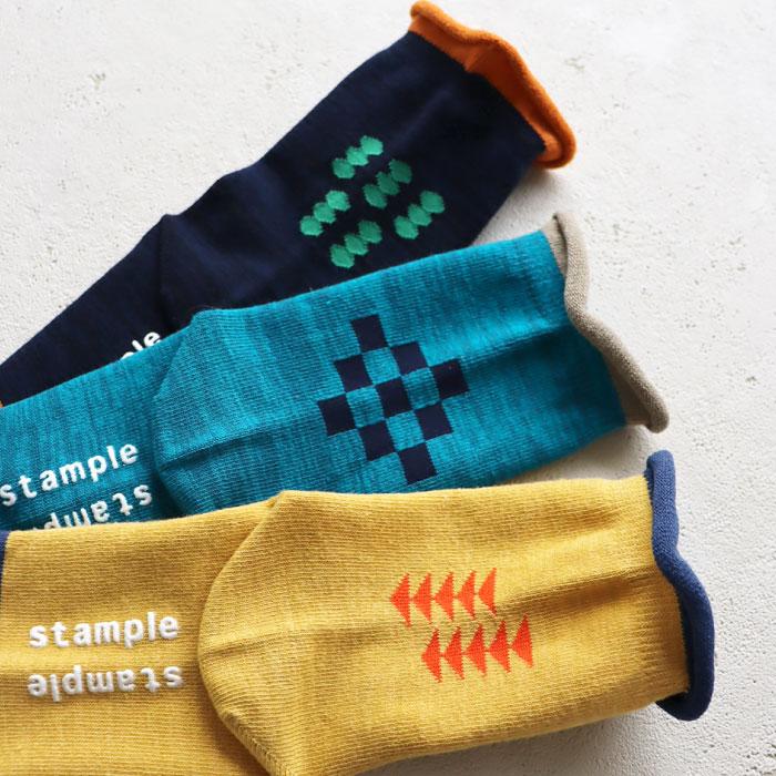 stample（スタンプル） おさかなクルーソックス 3足組 子供 ソックス