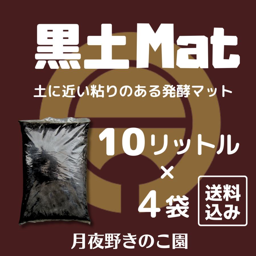 黒土MAT-【40L】(昆虫マット・発酵マット)【送料無料】 : 月夜野きのこ
