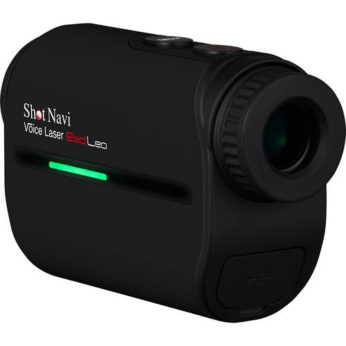 Shot Navi Voice Laser Sniper Red Leo Black ゴルフナビレーザー ブラック_1