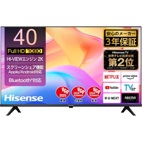 40型 液晶TV FHD 地デジ/BS/CS 2018年製 40型 液晶TV FHD 地デジ/BS/CS 2018年製 テレビ・映像機器