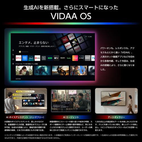 【無料長期保証】ハイセンス RGB85UXS 85V型 RGB MiniLED 4K液晶テレビ Hi-View AIエンジン RGB搭載 地上デジ・BS 4K・110 度CS 4Kチューナー内蔵_14