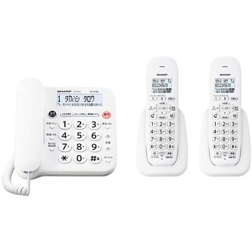 SHARP シャープ 電話機 JD-G33CWの商品画像（Yahoo!ショッピング）