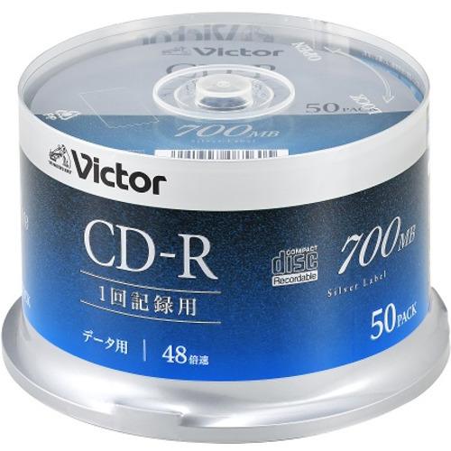 Victor SR80FC50SJ5 パソコン用 48倍速 CD-R 50枚パック 700MB｜tsukumo-y2