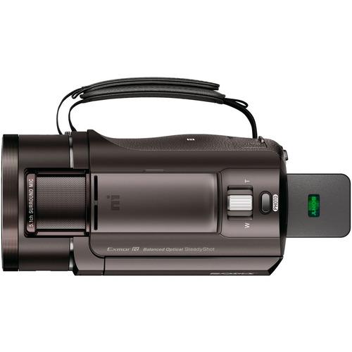 ソニー FDR-AX45A TI 4Kビデオカメラ Handycam ブロンズブラウン