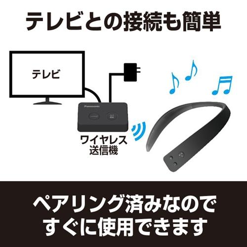 パナソニック SC-WN10-W ネックスピーカー ホワイト SCWN10W : ツクモ