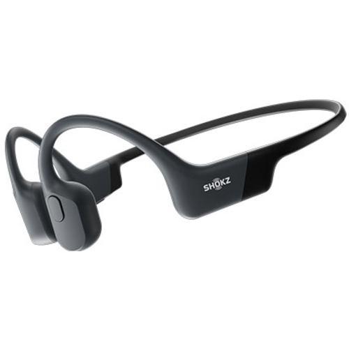 SHOKZ 骨伝導イヤホン OPENRUN COSMIC BLACK SKZ-EP-000003の商品画像（Yahoo!ショッピング）