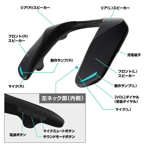パナソニック SC-GNW10 ゲーミングネックスピーカー ネック パナソニック SC-GNW10 ゲーミングネックスピーカー ネック