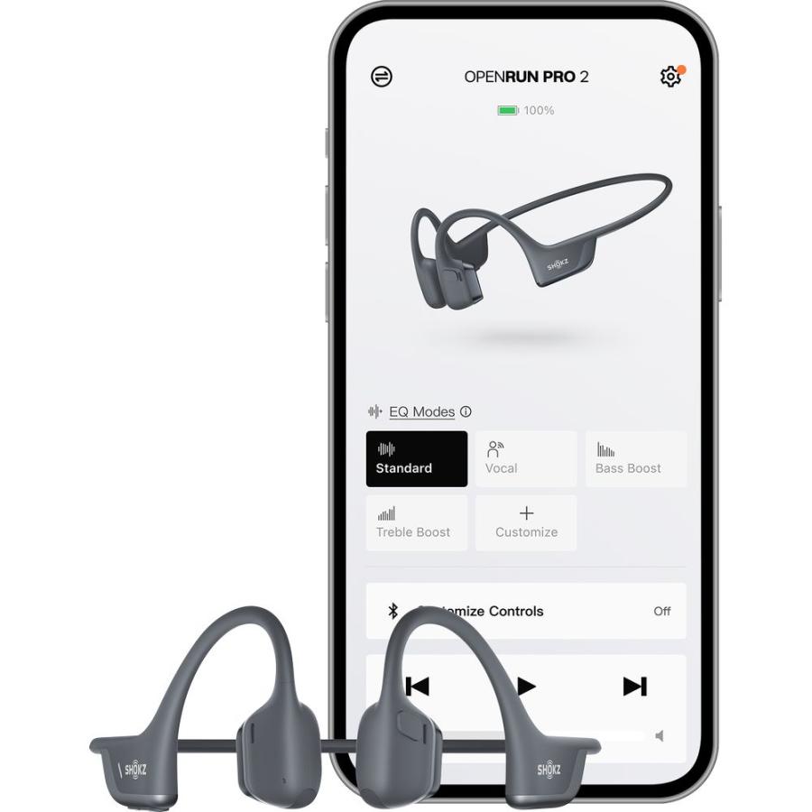 ショックス ワイヤレス 骨伝導イヤホン IP55 最大12時間 USB-C OpenRun